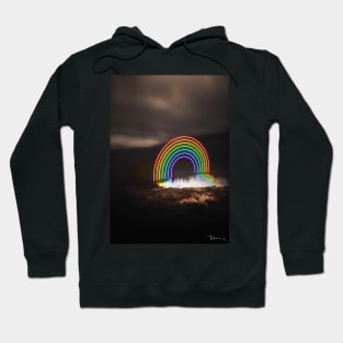 Neon Rainbow Hoodie